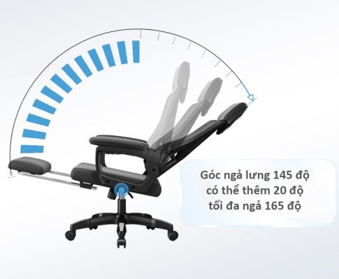 ghế công thái học K306 ngã mình nghỉ ngơi, giá tốt ở bình dương