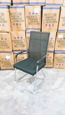 Ghế KQC10 lưng lưới khung thép mạ crome