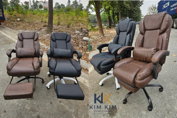 ghế giám đốc KQH03 sẵn màu đen và màu nâu