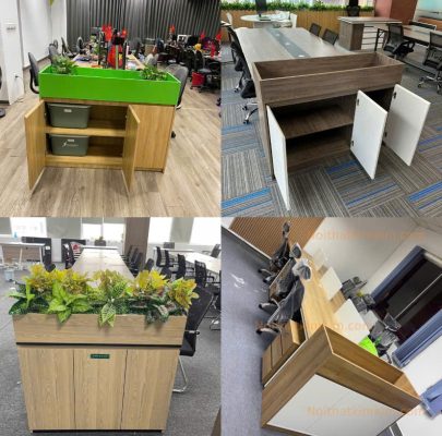 Tủ K-03 di động với thiết kế tinh tế, dễ dàng lắp đặt và bảo trì, lý tưởng cho không gian làm việc tại Tân Uyên