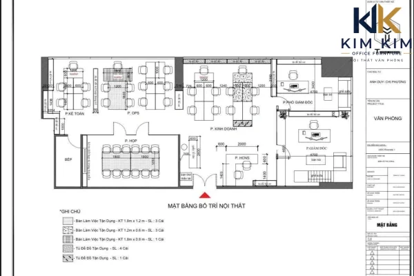 Bản vẽ bố trí nội thất văn phòng 30 người với phòng kế toán, kinh doanh, phòng họp, giám đốc và hành chính nhân sự.